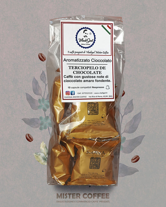 confezione capsule terciopelo chocolate
