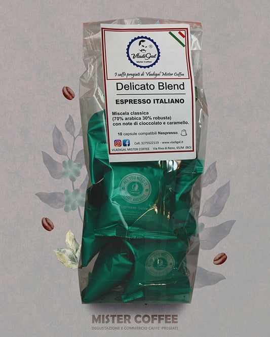 confezione capsule delicato blend